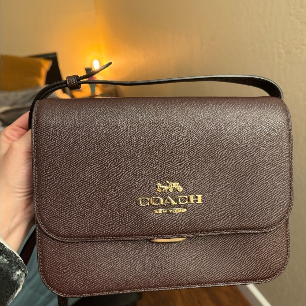 Coach Leather Crossbody Bag